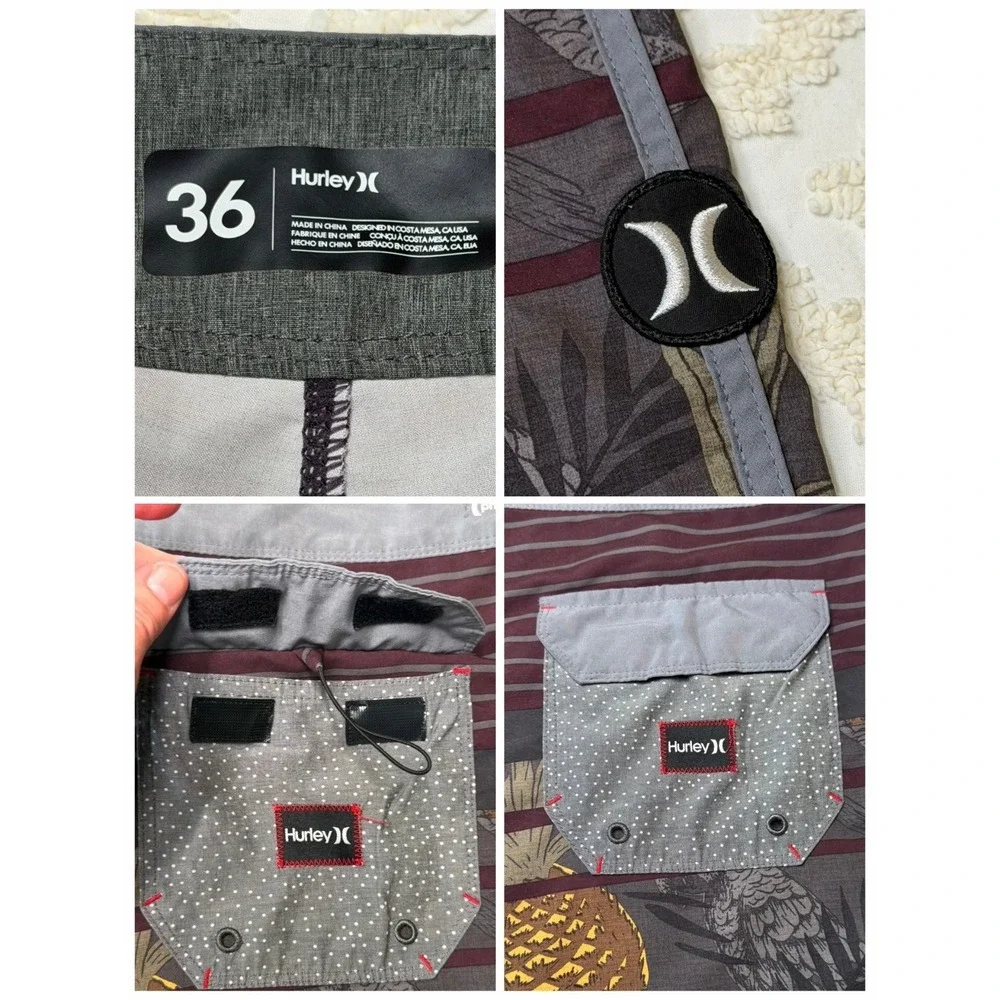 Hurley phantom gray